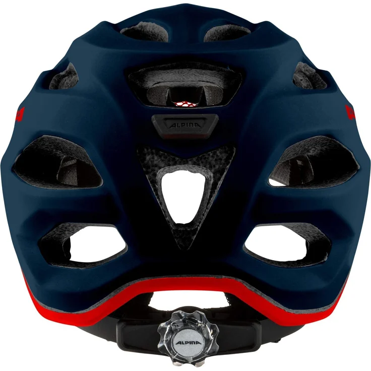 Alpina Junior Carapax Indigo Matt, Größe 51 - 56 cm - Fahrradhelm, Farbe Blau – Bild 4