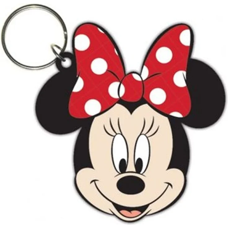 Disney Minnie Mouse - Gummi Schlüsselanhänger – Bild 3