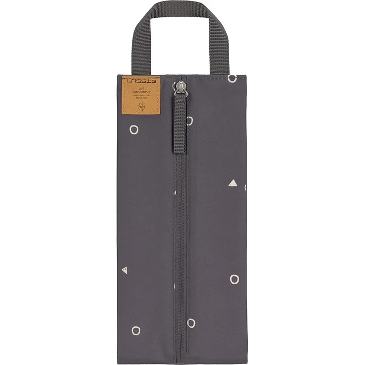 LÄSSIG Baby Kinder Isolierbeutel Flaschentasche kleine Kühltasche mit isoliertem Stauraum/Insulated Pouch Universe anthracite 1106023225