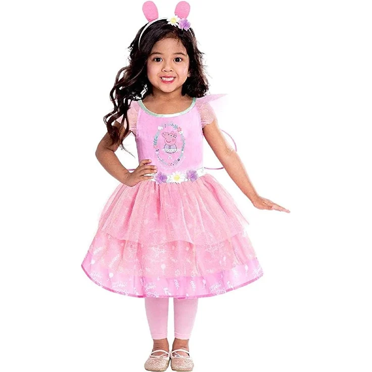 amscan Kinderkostüm Peppa Fairy Dress 2-3 Jahre – Bild 1