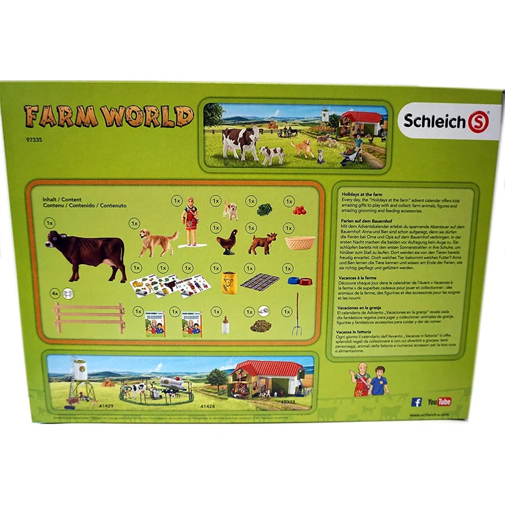 Schleich 97335 - Adventskalender Bauernhof 2016 – Bild 4