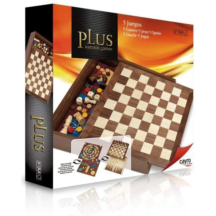 Cayro 5 Natural Games Spiele Plus (1615)