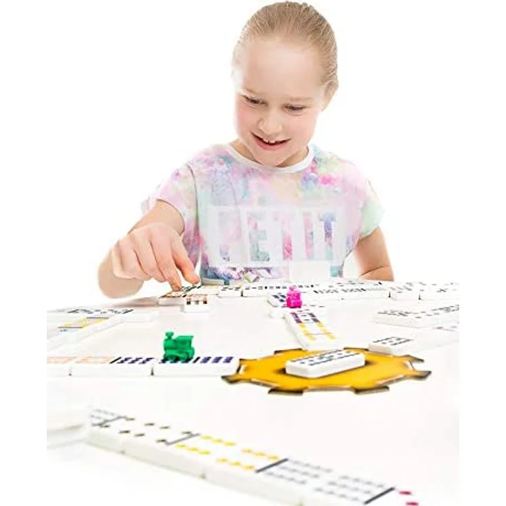 Tactic 54005 Spiel Mexican Train (evtl. Nicht in Deutscher Sprache) – Bild 5