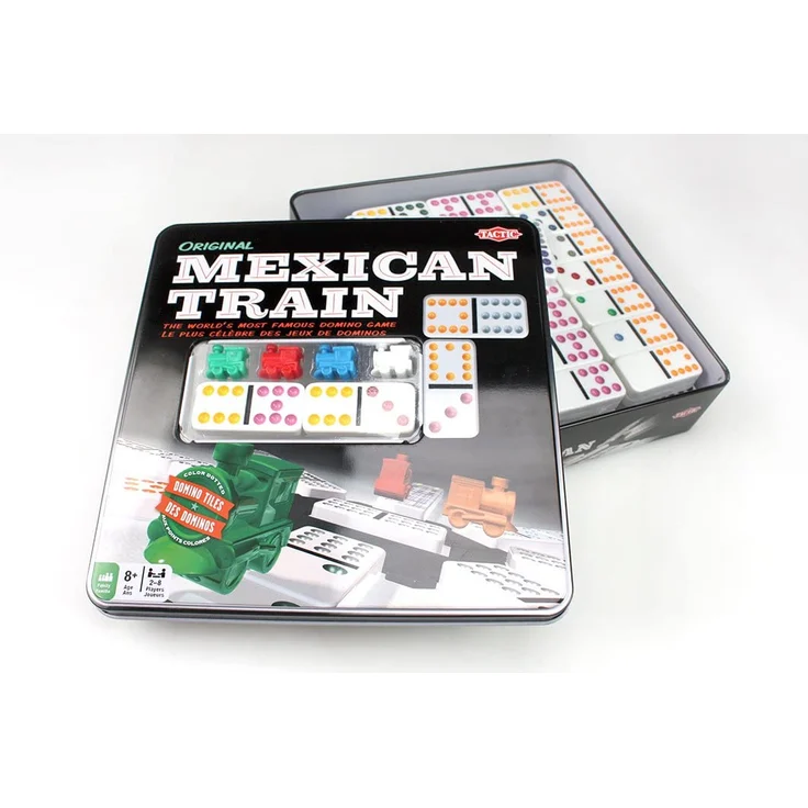 Tactic 54005 Spiel Mexican Train (evtl. Nicht in Deutscher Sprache) – Bild 4