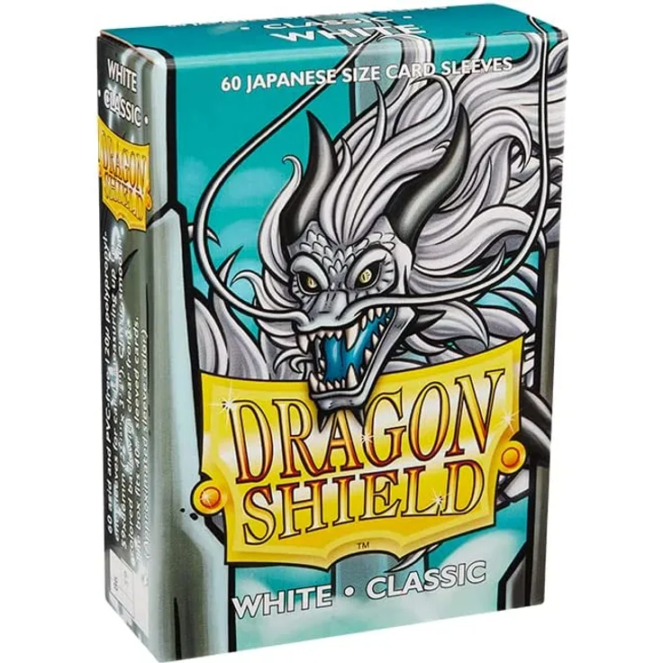Dragon Shield Japanese Art Sleeves - Classic White (60 Sleeves)