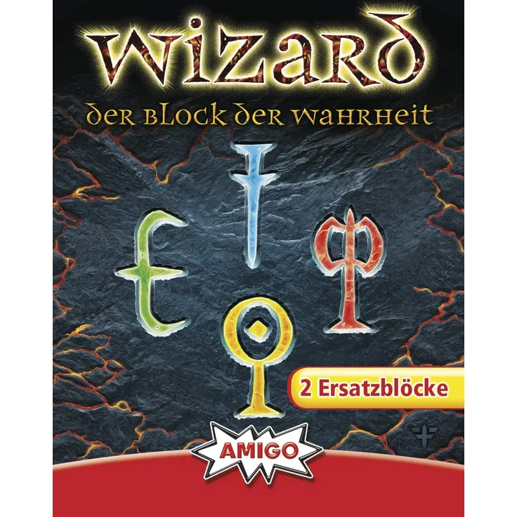 AMIGO - 2x Ersatzblöcke für das Wizard-Spiel - Spiel-Zubehör, Wizard-Spiel nicht enthalten – Bild 2