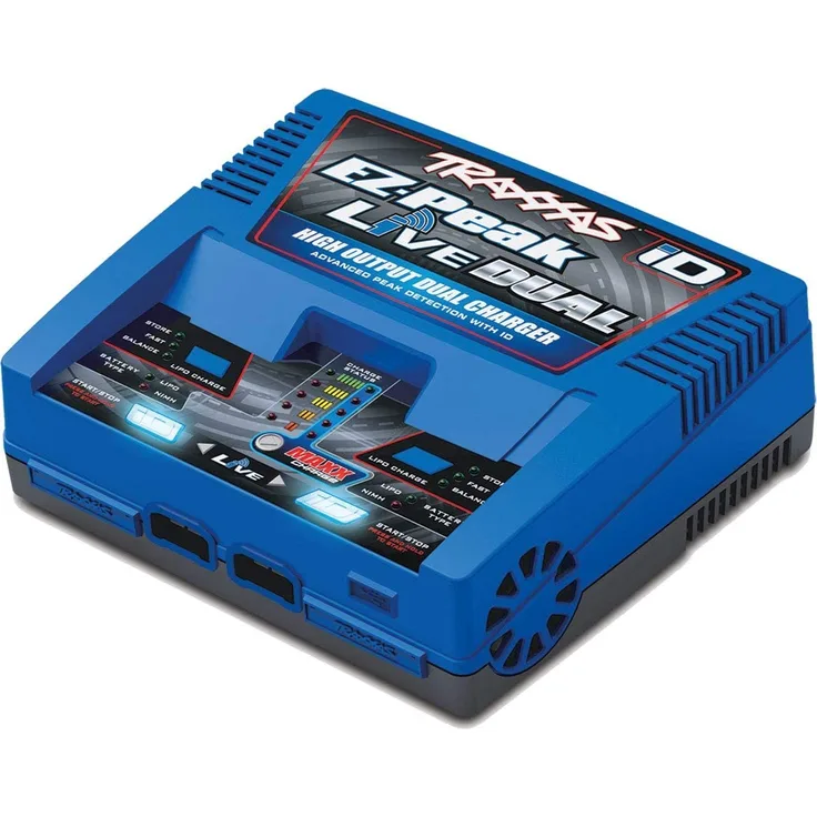 Traxxas 2973G DUAL EZ-Peak Live 200 Watt NiMH/Lipo Schnell-Lader