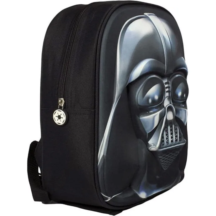 Rucksack 31cm 3D-Look STAR WARS BATMAN SUPERMAN DISNEY FROZEN - Typ: Star Wars (Dath Vader))