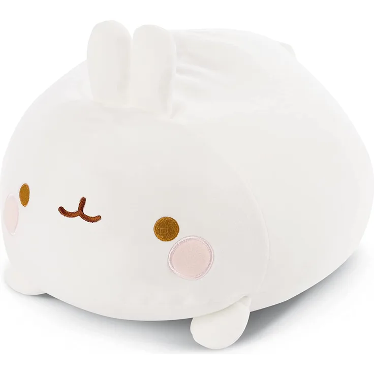 NICI 47752 Figürliches Kissen Hase Molang 30x40cm, WEIß