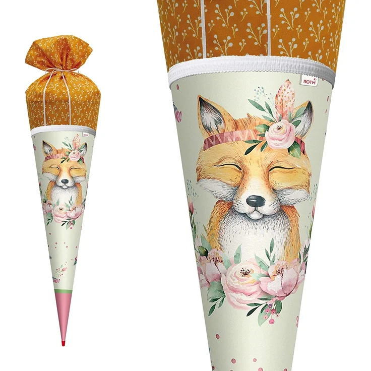Roth Schultüte 70 cm - Lieblingsstück Funny Fuchs – Bild 4