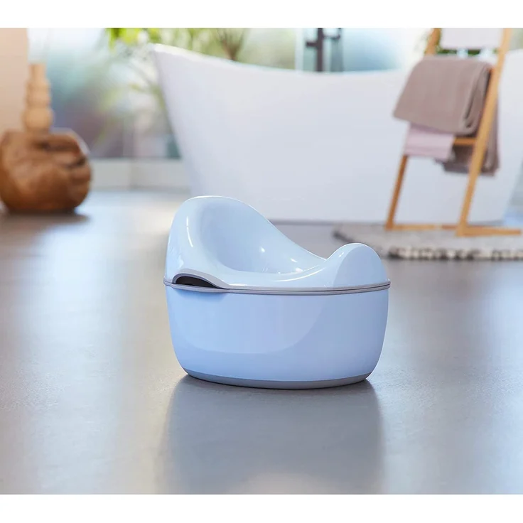keeeper Babytopf deluxe 4in1, Töpfchen + Toilettensitz + Hocker + Feuchttuchspender, Ab ca. 18 Monate bis ca. 4 Jahre, Kasimir, Blau – Bild 13