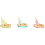Small Foot Kleine Holzsegelboote - waterplay toys