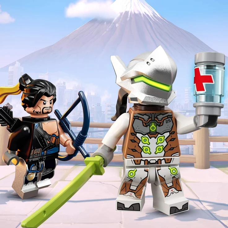 LEGO 75971 - Overwatch Hanzo vs. Genji, Bauset – Bild 5