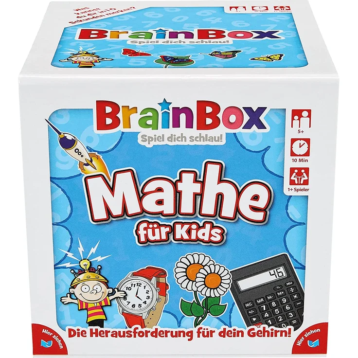 Brain BOX 94939 - Lernspiel - Mathe für Kids, Spiel dich schlau - ab 1 Spieler, Dauer circa 10 Minuten – Bild 5