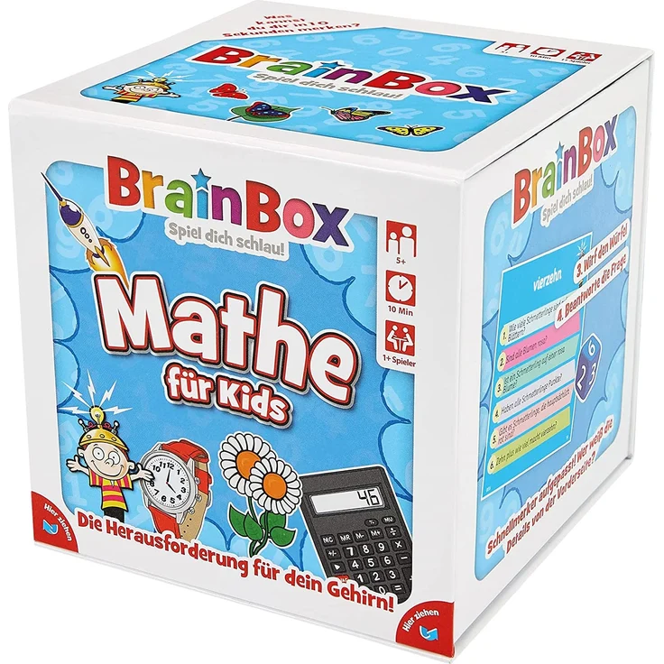 Brain BOX 94939 - Lernspiel - Mathe für Kids, Spiel dich schlau - ab 1 Spieler, Dauer circa 10 Minuten – Bild 1