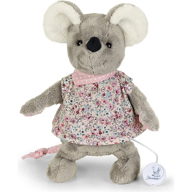 Sterntaler Spieluhr, Stofftier Maus Mabel, Austauschbares Spielwerk, Größe: M, Mehrfarbig/Grau - Preisvergleich – Bild 1