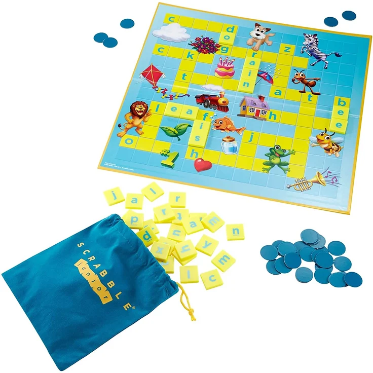 Mattel Games - Scrabble Junior, Neuauflage 013 – Bild 3