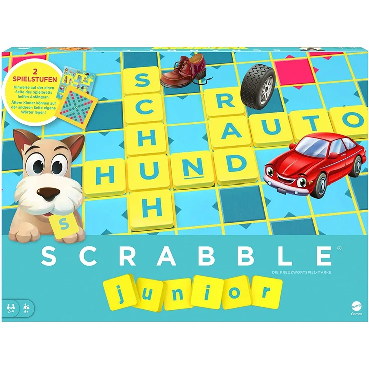 Mattel Games - Scrabble Junior, Neuauflage 013 – Bild 1