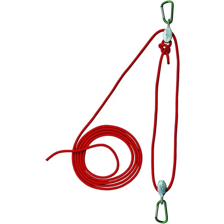 Kersa 81900 Winde Flaschenzug für Kinder zufällige Farbe