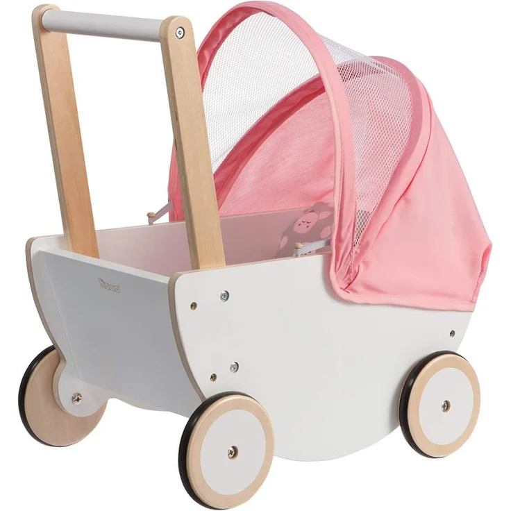 howa® 2-in-1 Puppenwagen aus Holz mit Verdeck Cozy Cactus – Bild 1