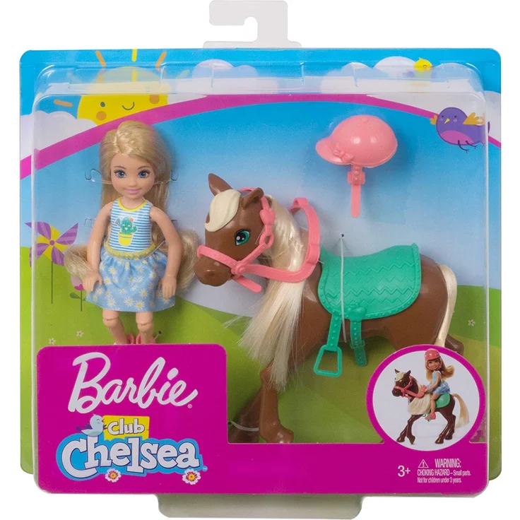Mattel - Barbie Chelsea - Puppe & Pony blond – Bild 11