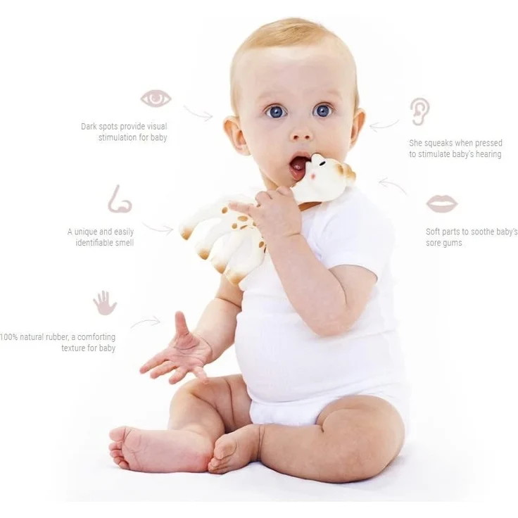 Sophie de giraf + sleutelhanger Save the Giraffes set – Bild 7