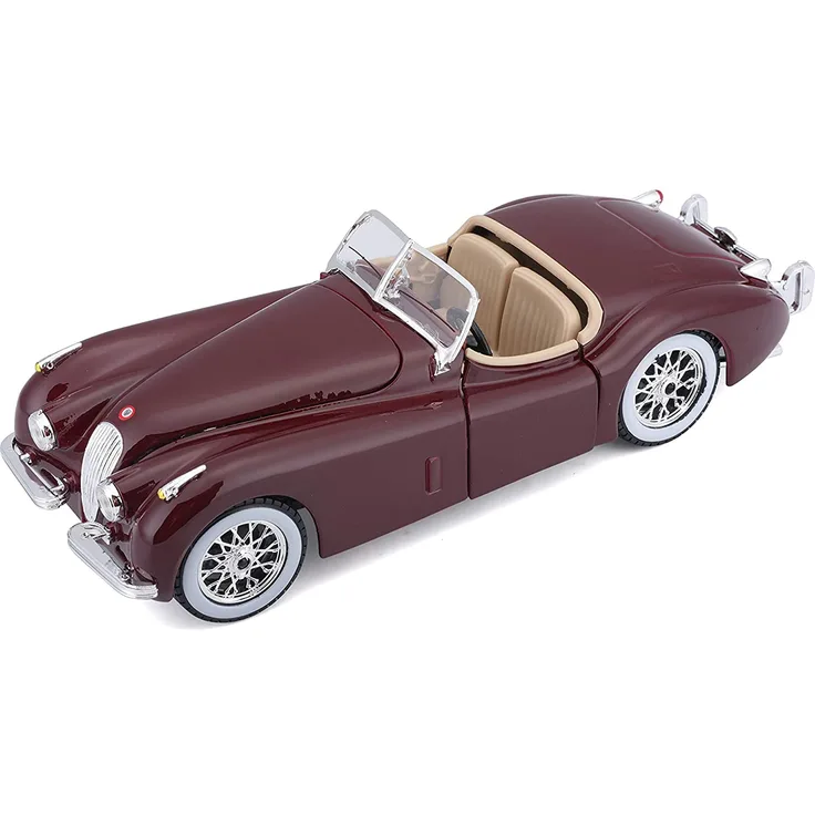 Bburago 15622018 - Bijoux 1:24 Jaguar XK 120 Roadster (1951) - farbe sortiert