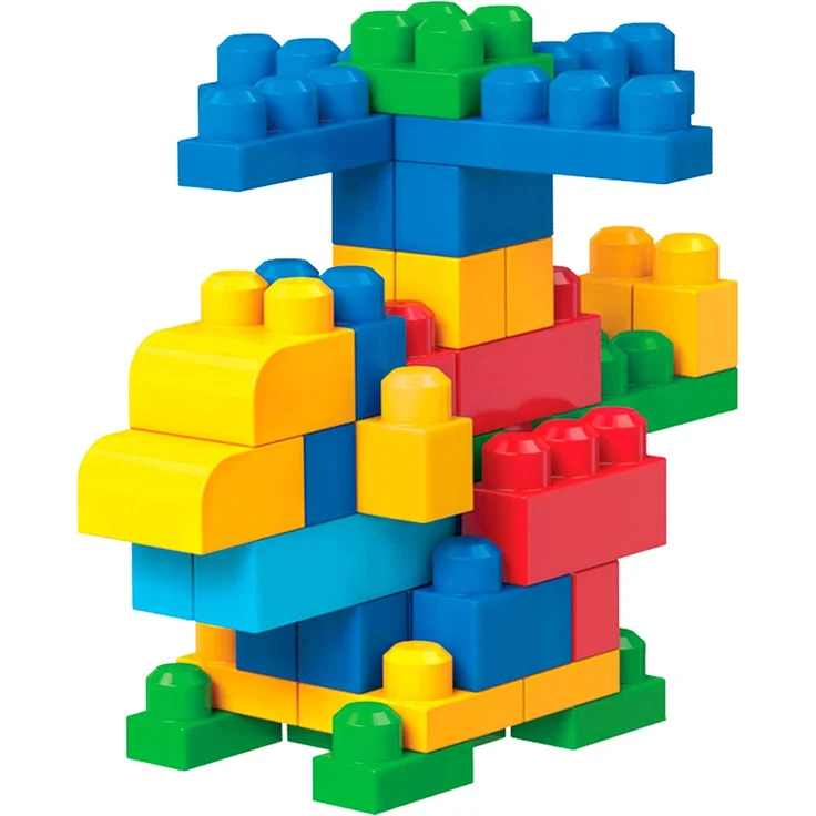 Mattel Mega Bloks First Builders Bausteinebeutel Large 80 Teile – Bild 4