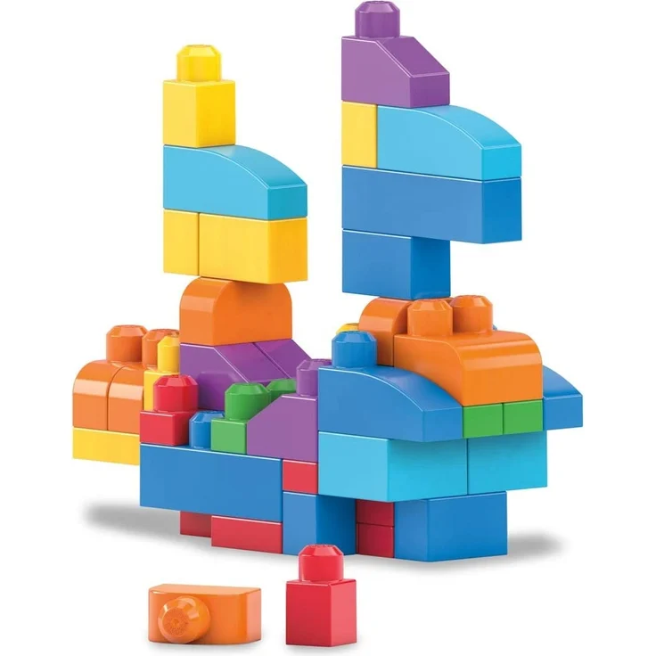 Mattel Mega Bloks First Builders Bausteinebeutel Large 80 Teile – Bild 7