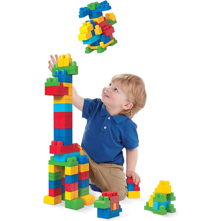 Mattel Mega Bloks First Builders Bausteinebeutel Large 80 Teile – Bild 2
