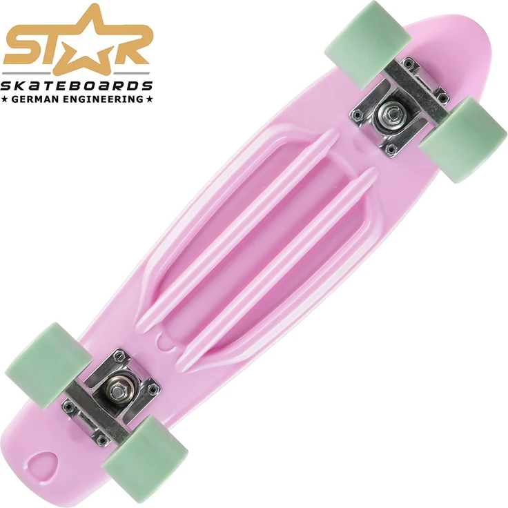 STAR-SKATEBOARDS Vintage Retro Cruiser Skateboard – Bild 5