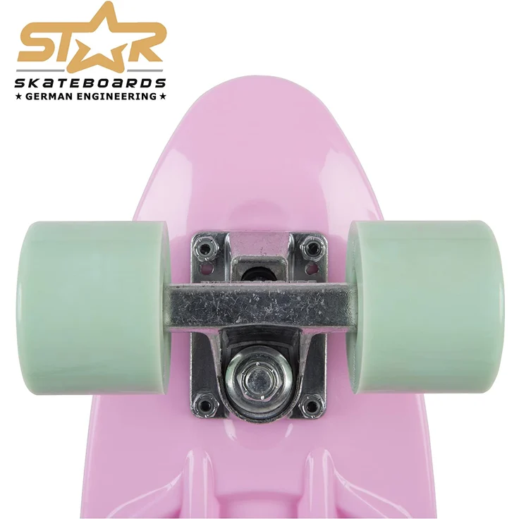 STAR-SKATEBOARDS Vintage Retro Cruiser Skateboard – Bild 3