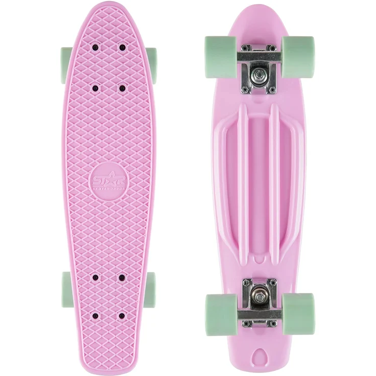 STAR-SKATEBOARDS Vintage Retro Cruiser Skateboard – Bild 1