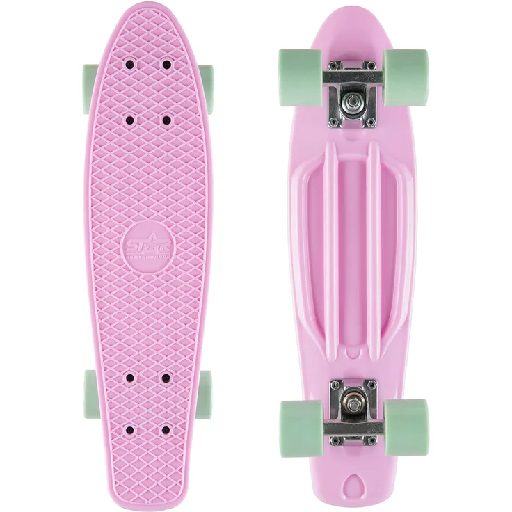 STAR-SKATEBOARDS Vintage Retro Cruiser Skateboard