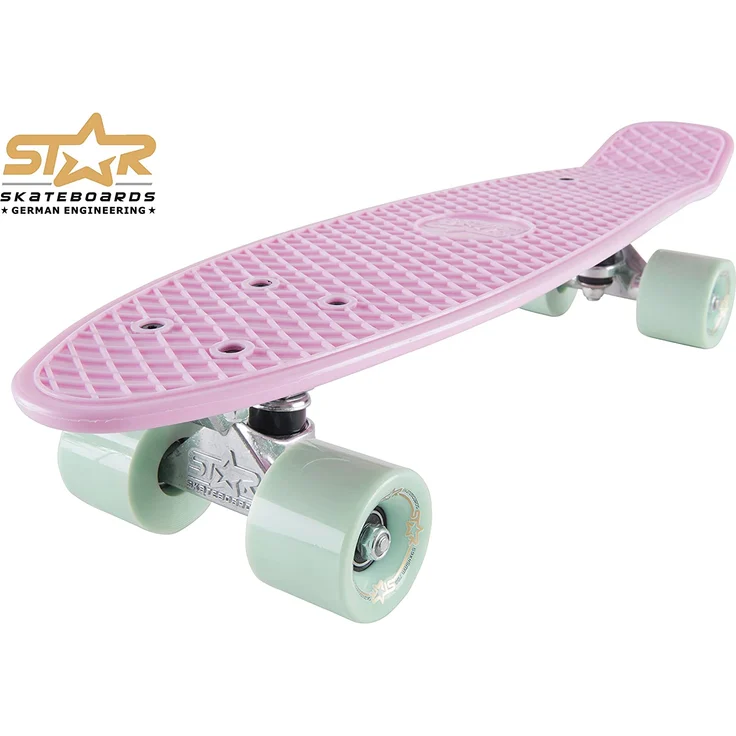 STAR-SKATEBOARDS Vintage Retro Cruiser Skateboard – Bild 2
