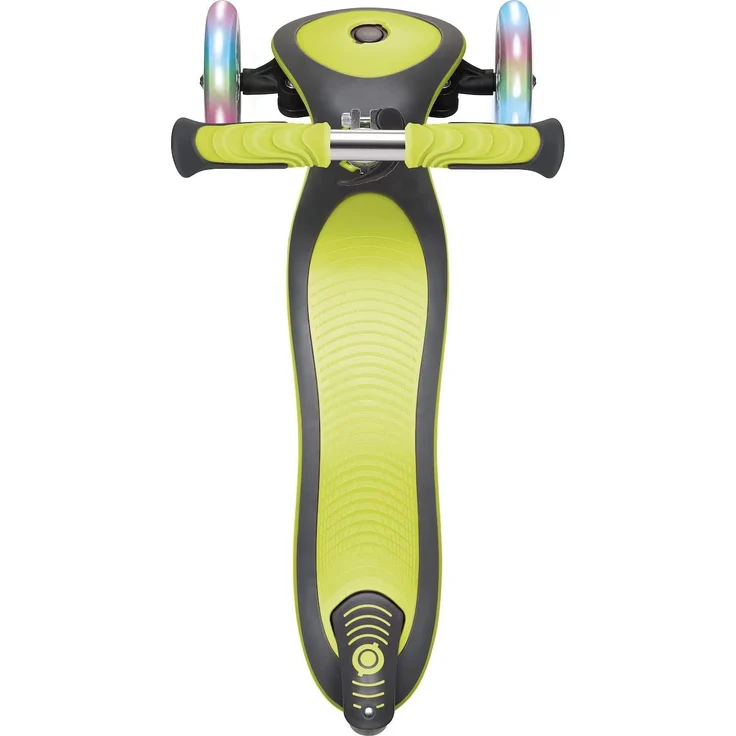 Scooter Globber Elite Lights Deluxe Grün mit Leuchtrollen – Bild 3