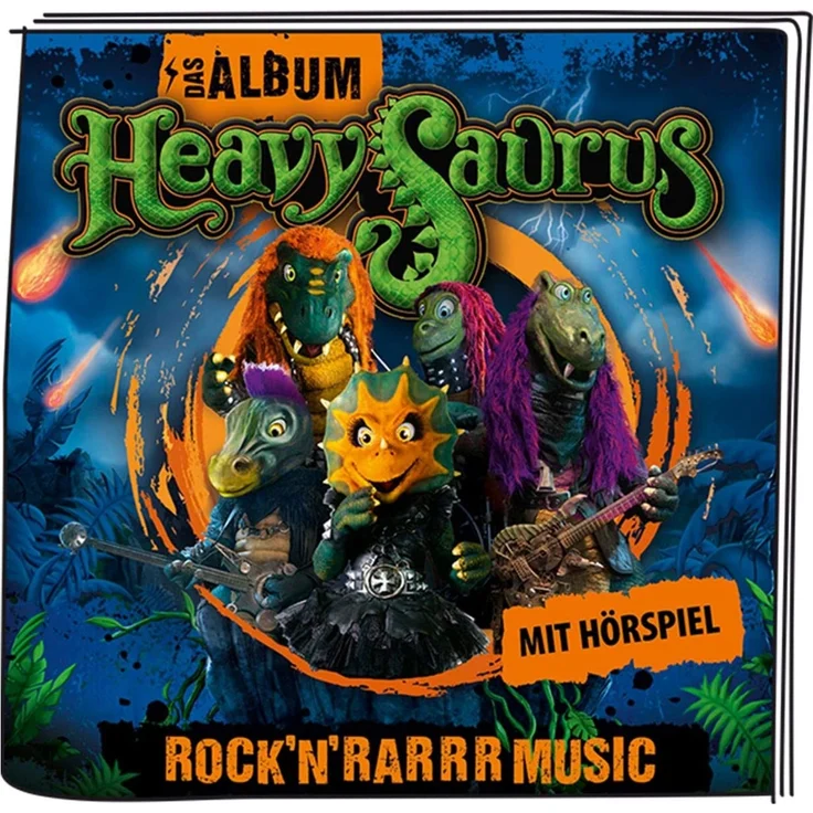tonies Hörfigur - Heavysaurus Rock'n Rarrr Music – Bild 4