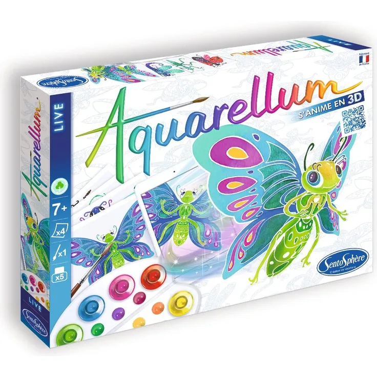 SENTOSPHERE - Aquarellum Live 3D Insekten