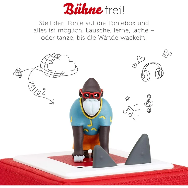 tonies® Hörfigur - Der Gorilla mit der Sonnenbrille – Bild 2