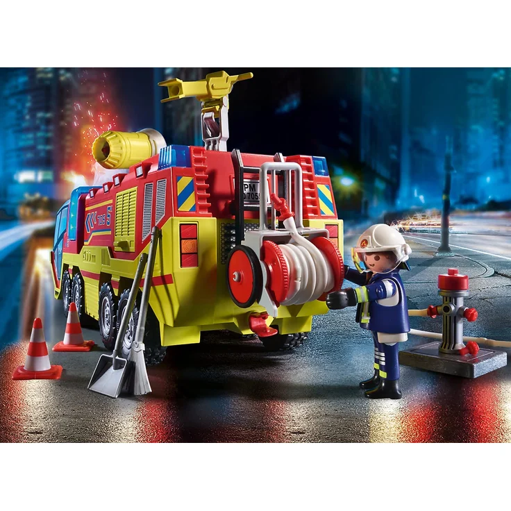 Playmobil City Action 70557 - Feuerwehreinsatz mit Löschfahrzeug – Bild 5