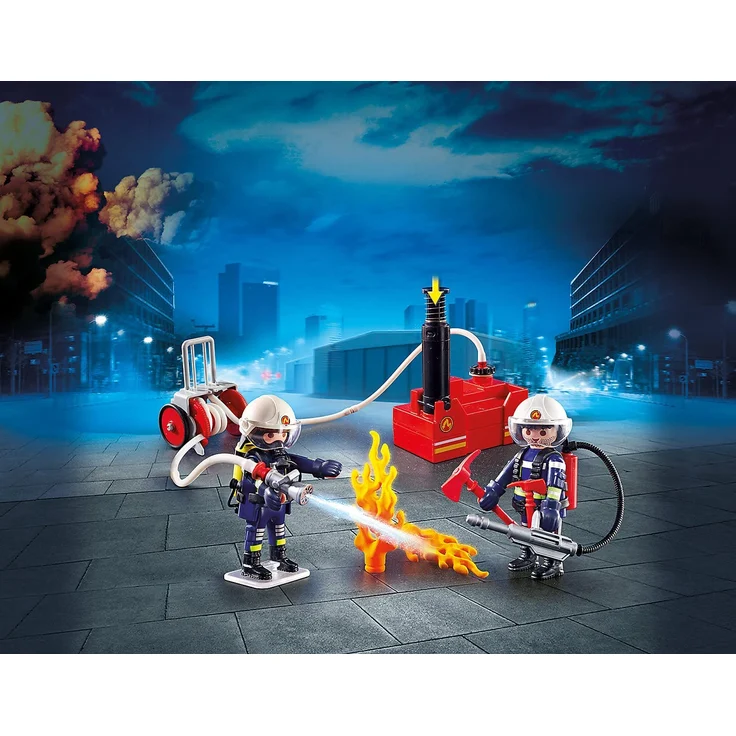 Playmobil City Action 70557 - Feuerwehreinsatz mit Löschfahrzeug – Bild 3