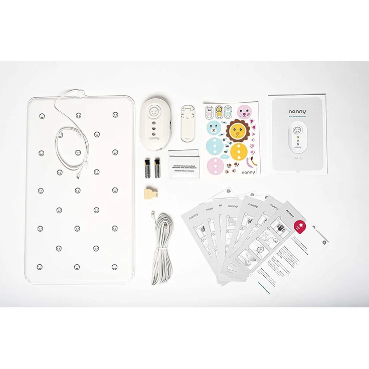 JABLOTRON™ Nanny Monitor BM-02 Babyphone - Atmungsüberwachungsgerät/Atmungs Monitor für Babys mit 1x Sensormatten – Überwachen Sie die Atmung Ihres Kindes – Hergestellt in der EU – Bild 2