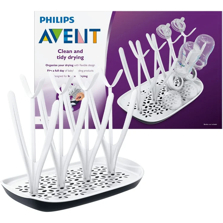 Philips Avent SCF149/00 Trockenständer, weiß/blau – Bild 1