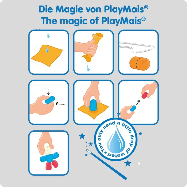 PlayMais WORLD Jungle Bastel-Set für Kinder ab 3 Jahren | Circa 1.000 Stück, Vorlagen & Anleitungen zum Basteln | Geschenke für Kinder | Fördert Kreativität & Feinmotorik | Natürliches Spielzeug – Bild 7