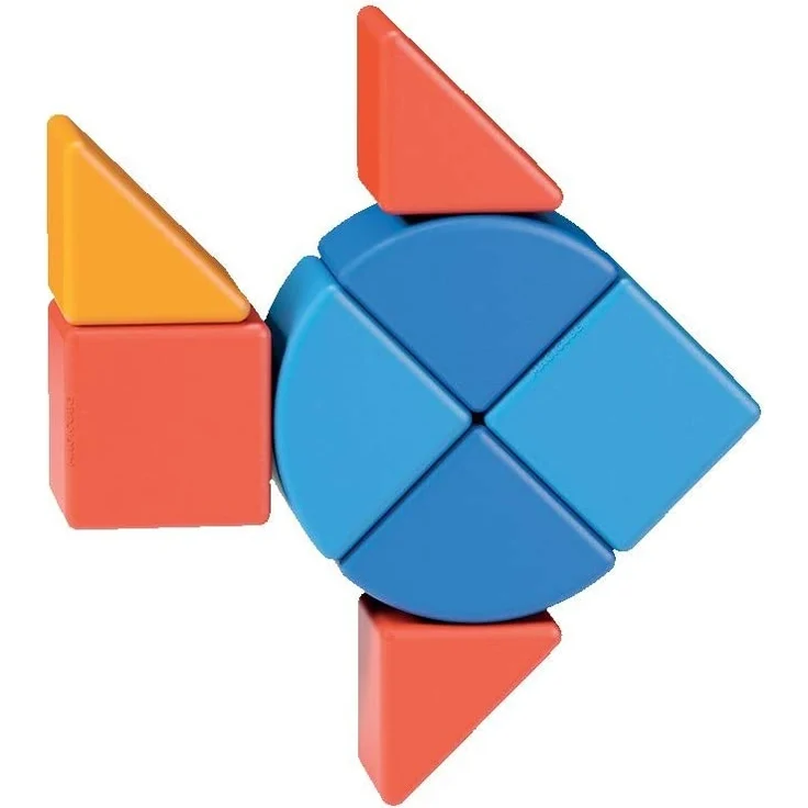 Geomag 201 Magicube, Gelb, Orange, Blau – Bild 7