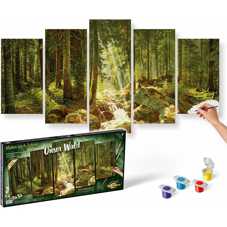 Malen nach Zahlen - Unser Wald (Polypt. )