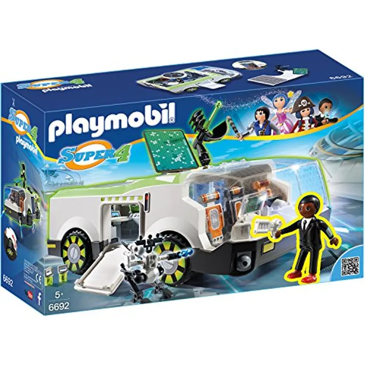 PLAYMOBIL 6692 Techno Chamäleon mit Agent Gene