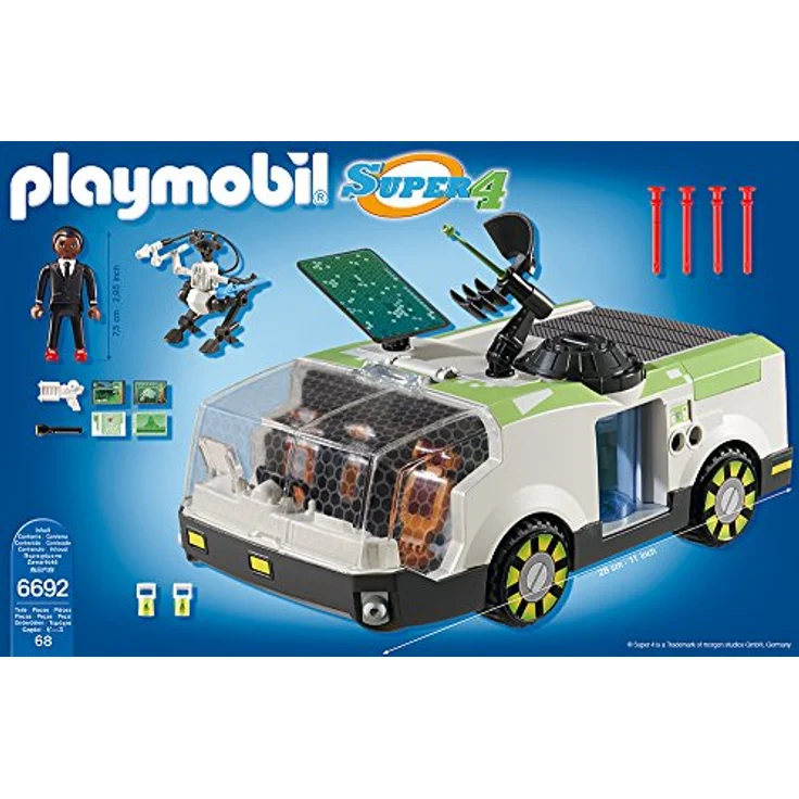 PLAYMOBIL 6692 Techno Chamäleon mit Agent Gene – Bild 4
