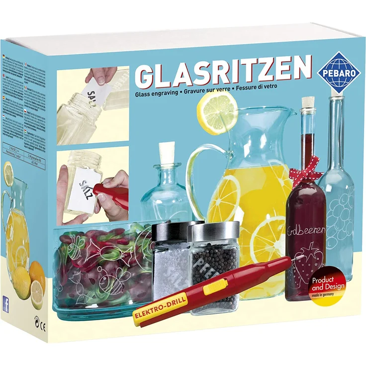 Glasritzen Set – Bild 1