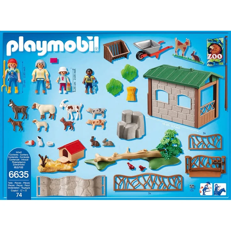 Playmobil 6635 - Streichelzoo – Bild 3